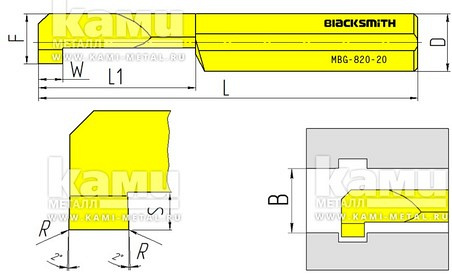     Blacksmith MBG  MBG-1020-25